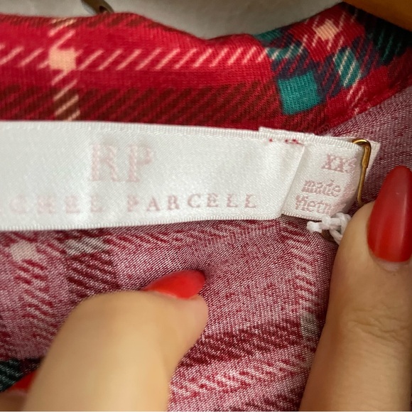 Rachel Parcell red plaid pj set - Picture 4 of 10